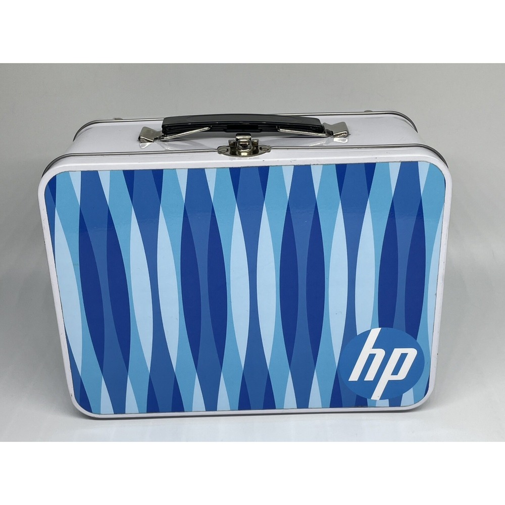 HP HEWLETT PACKARD PROMOTIONAL Metal Lunchbox Vintage